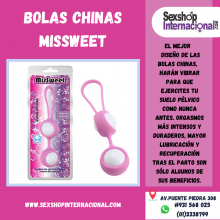 MISSWEET BOLAS CHICAS REJUVENECE SUELO PELVICO SEXSHOP PTE PIEDRA